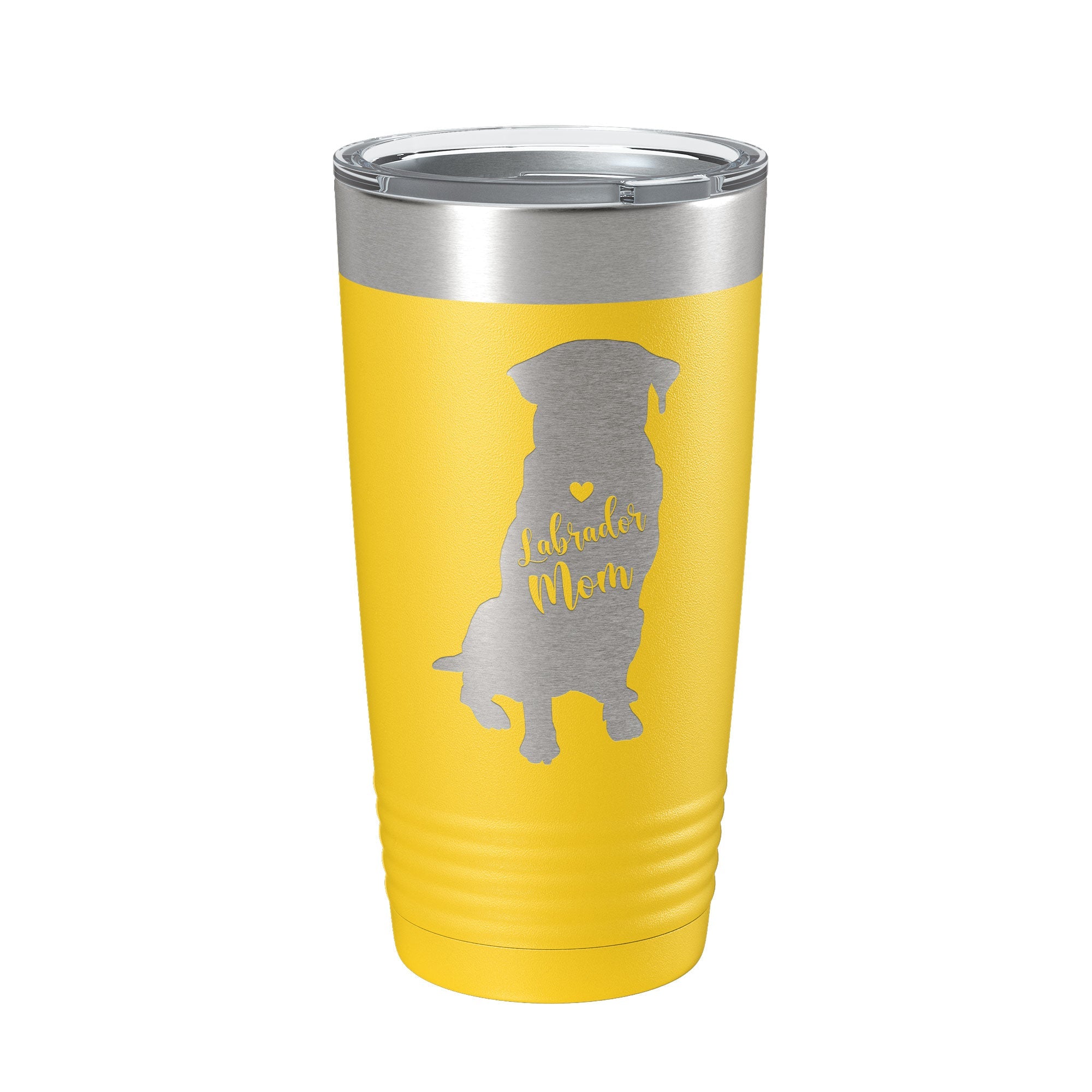 Labrador Retriever Lab Mom Tumbler Dog Travel Mug Gift Insulated Laser Engraved Coffee Cup 20 oz