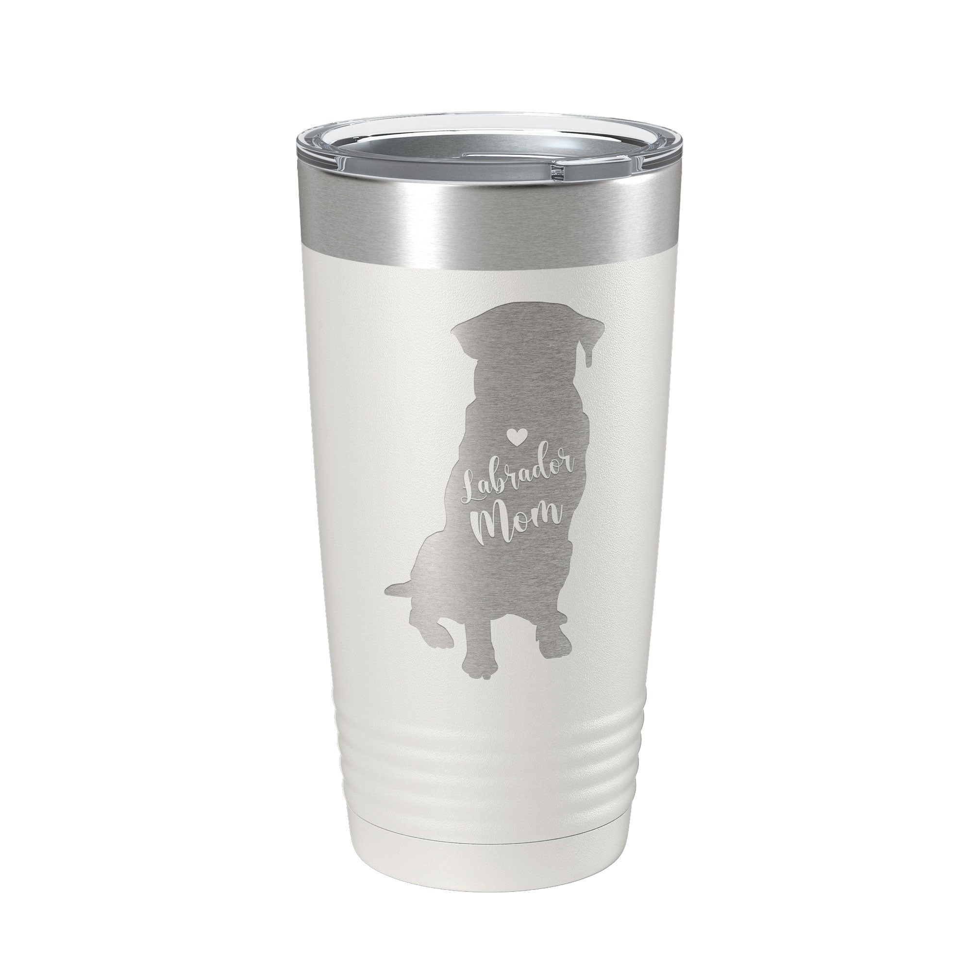 Labrador Retriever Lab Mom Tumbler Dog Travel Mug Gift Insulated Laser Engraved Coffee Cup 20 oz