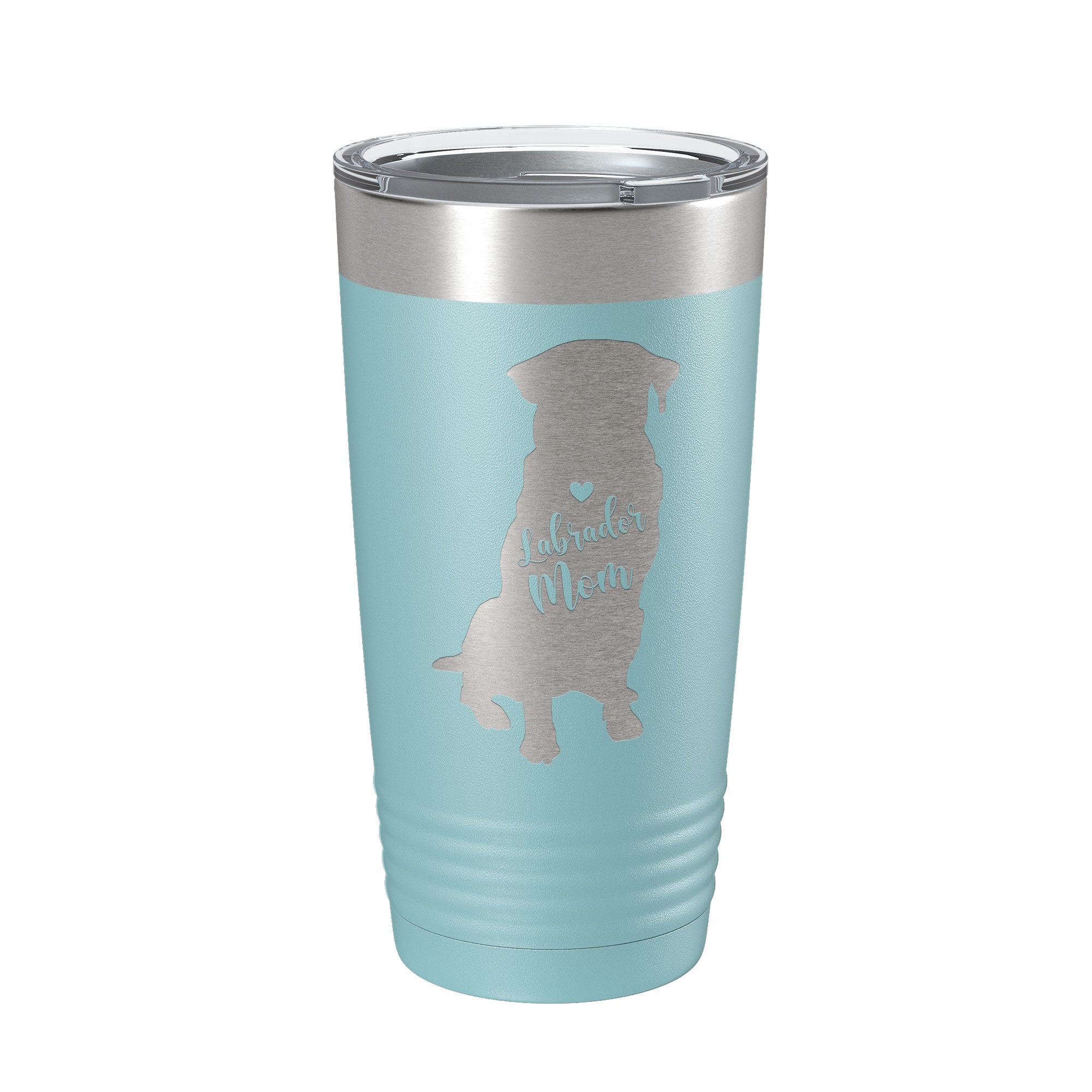 Labrador Retriever Lab Mom Tumbler Dog Travel Mug Gift Insulated Laser Engraved Coffee Cup 20 oz