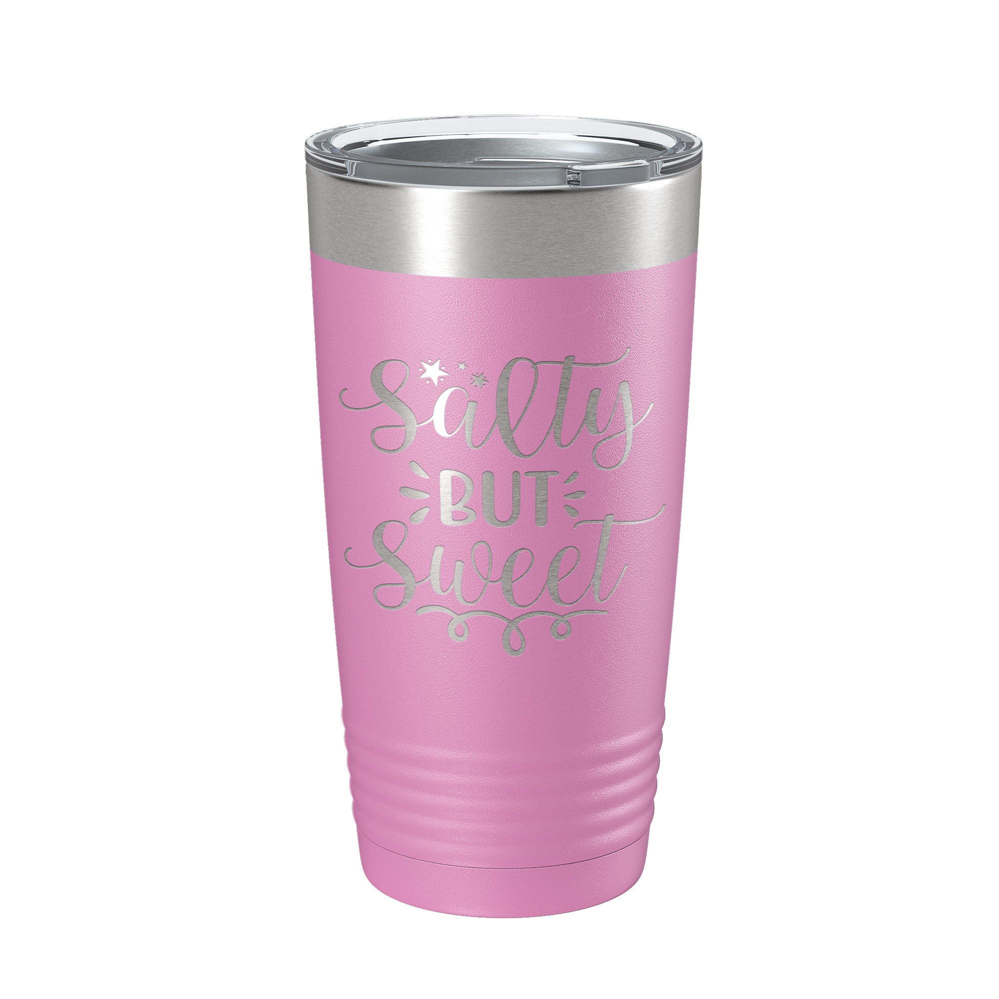 Salty But Sweet Tumbler Travel Mug Insulated Laser Engraved Coffee Cup 20 oz