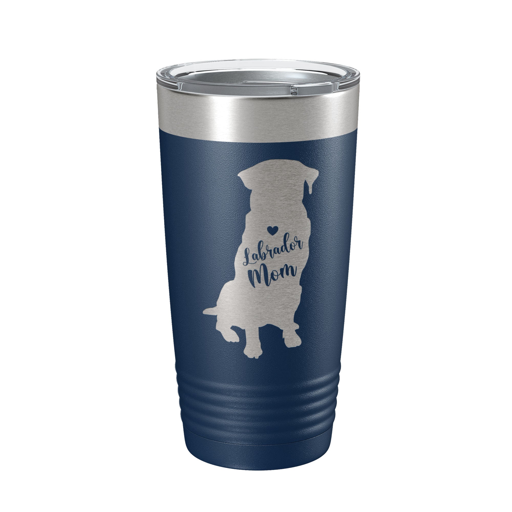 Labrador Retriever Lab Mom Tumbler Dog Travel Mug Gift Insulated Laser Engraved Coffee Cup 20 oz