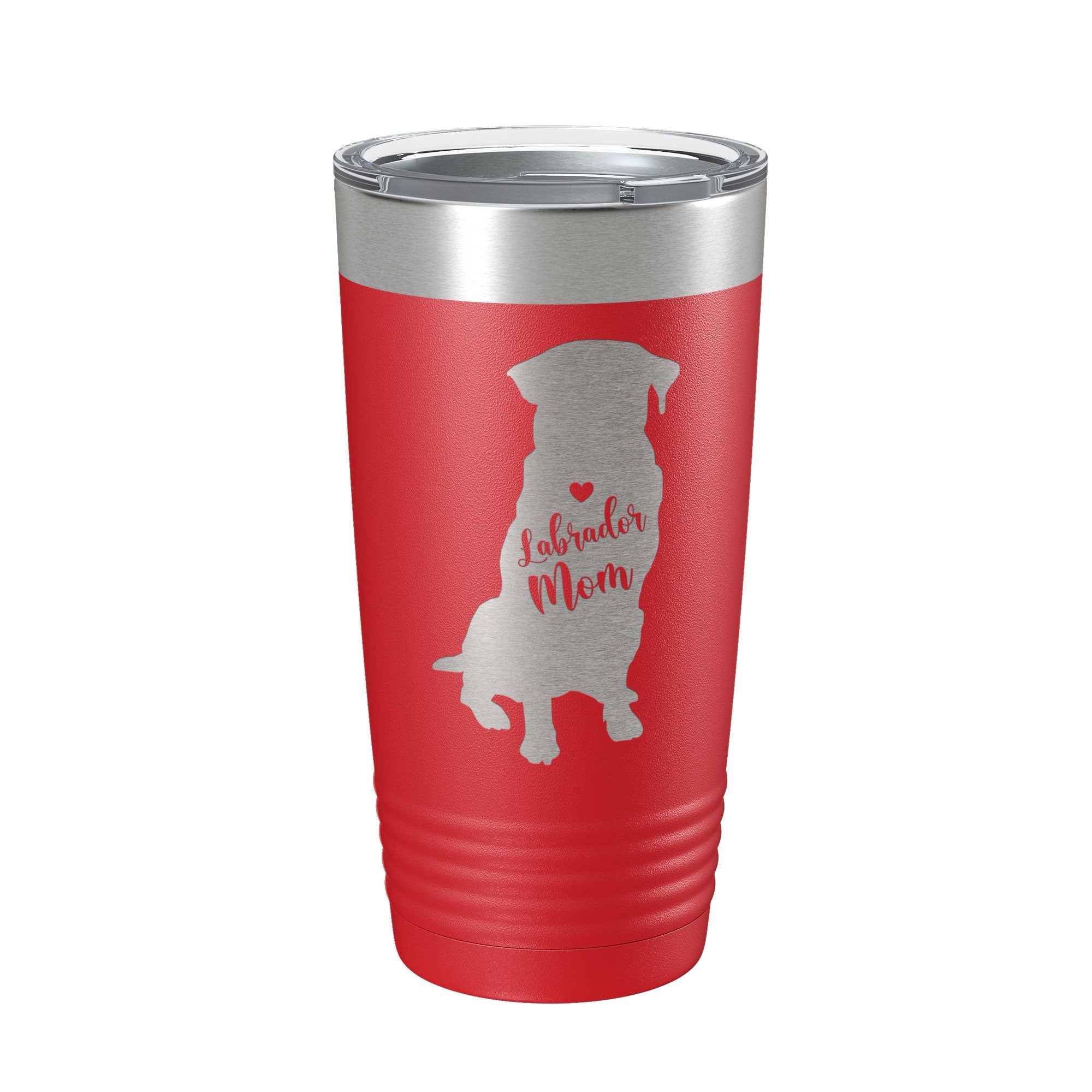 Labrador Retriever Lab Mom Tumbler Dog Travel Mug Gift Insulated Laser Engraved Coffee Cup 20 oz
