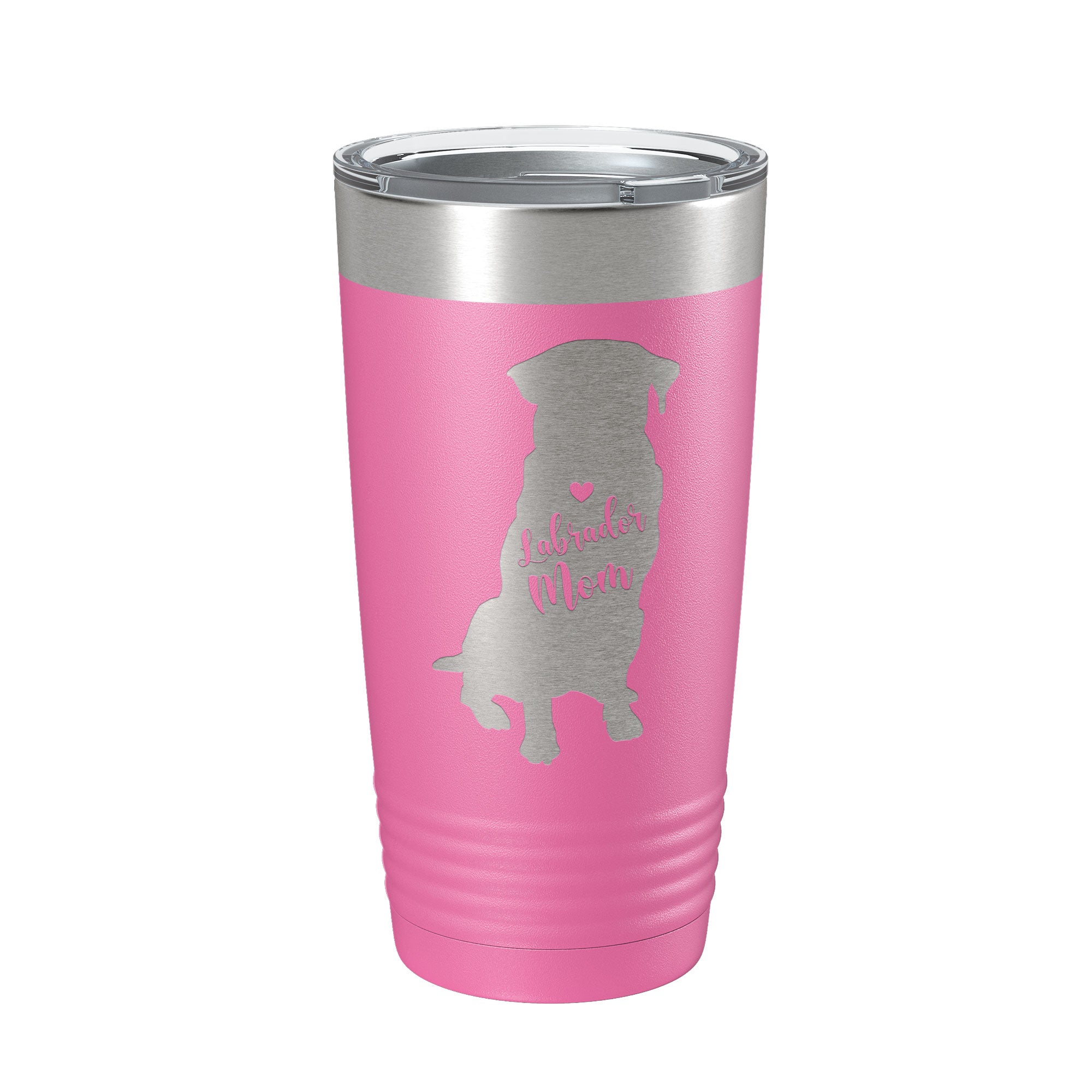 Labrador Retriever Lab Mom Tumbler Dog Travel Mug Gift Insulated Laser Engraved Coffee Cup 20 oz
